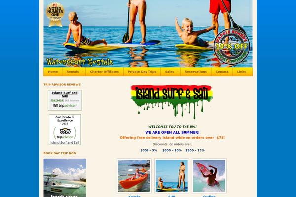 bviwatertoys.com site used Travel-extend