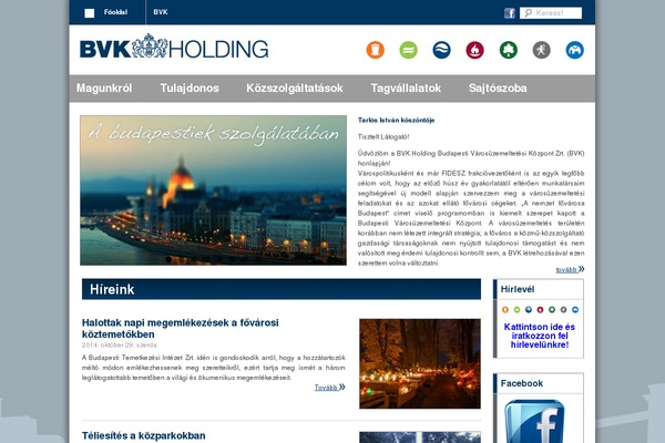 bvkholding.hu site used Bvk