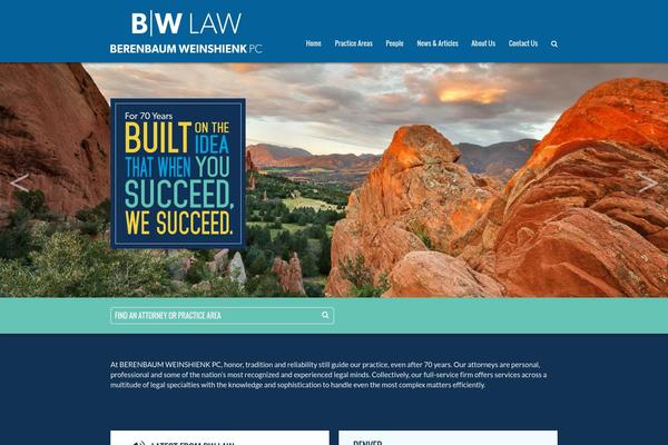 bw-legal.com site used Berenbaum