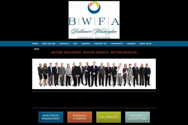 bwfa.com site used Bwfa