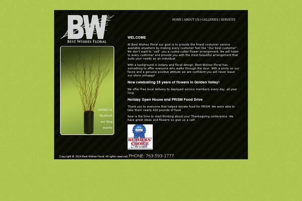 bwfloral.com site used Bwfloral