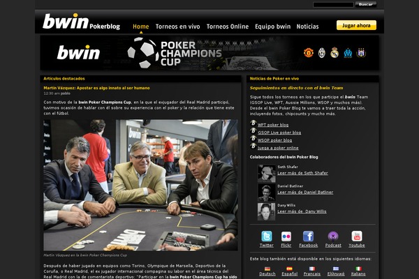 bwinpokerblog.com.es site used Bwin