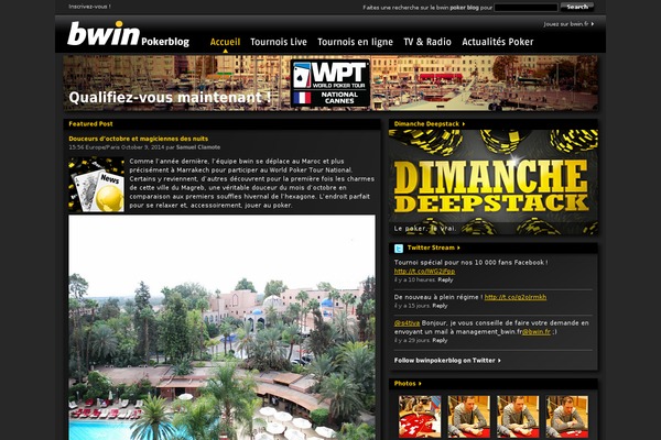 bwinpokerblog.fr site used Bwin