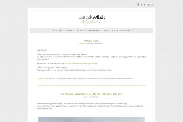 Prophoto4 theme site design template sample