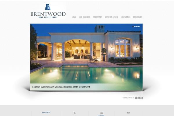 bwregroup.com site used Brentwood