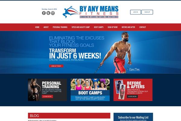 byanymeansfitness.com site used Wp Chatter