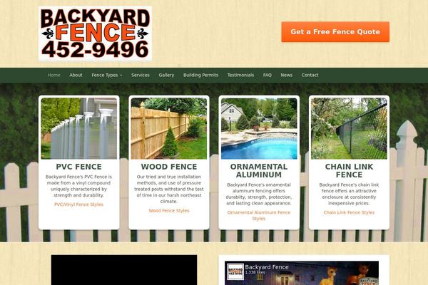 bydfence.com site used Backyardfence