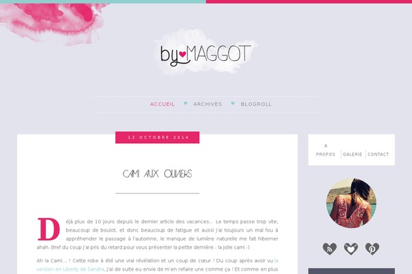 bymaggot.fr site used Bymaggot