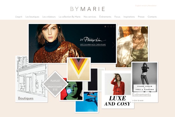bymarie.fr site used Bymarie