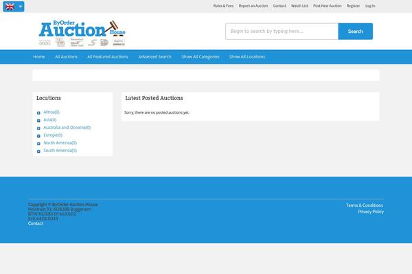 Auctiontheme theme site design template sample
