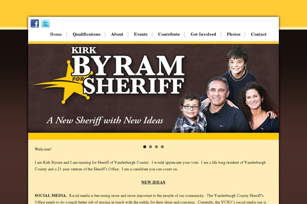 byram4sheriff.com site used Byram4sheriff