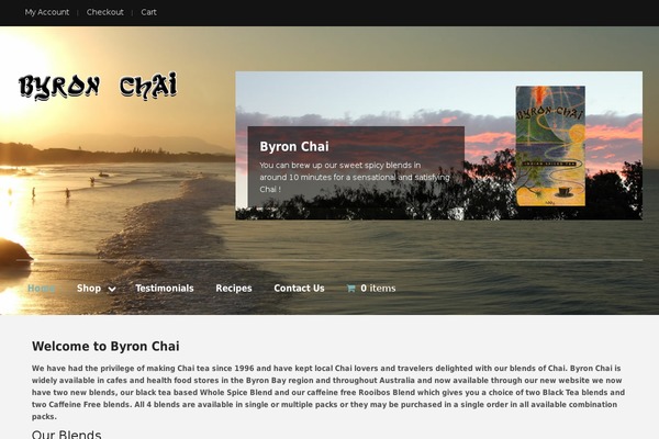 byronchai.com.au site used Memorable