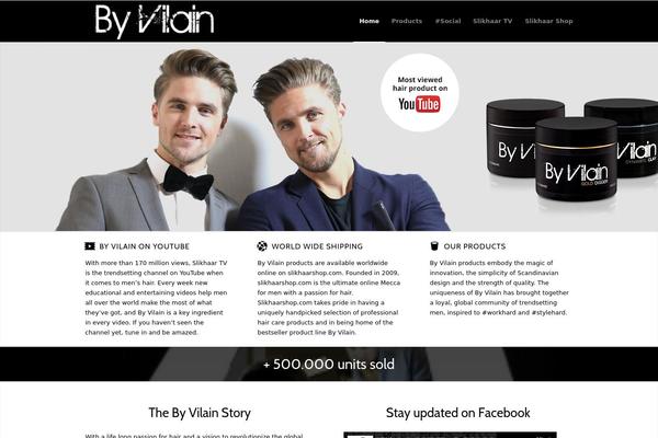 Enfold theme site design template sample