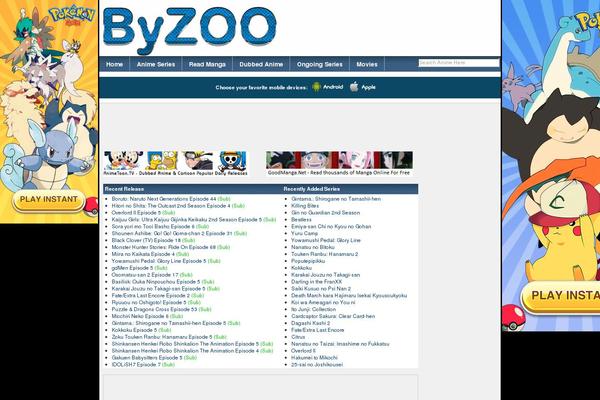 byzoo.org site used Anime