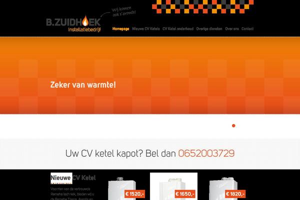 bzuidhoek.nl site used Zuidhoek