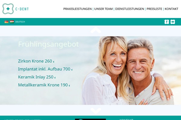 c-dent.eu site used Fixer-zahnersatz-dici-child