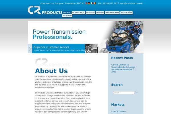 Suffusion theme site design template sample