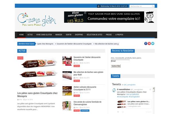 c-sansgluten.com site used SaladMag