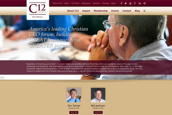 c12group theme websites examples