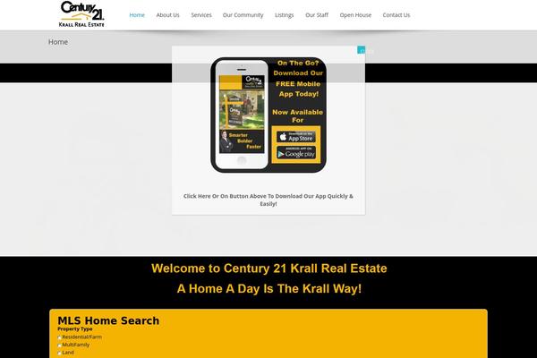 c21krall.com site used Javo-house