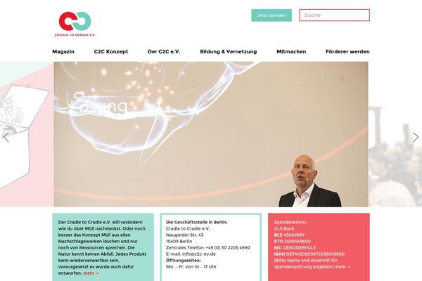 c2c-verein.de site used C2c-ev-theme