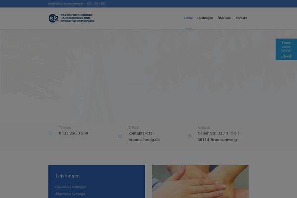 medical-clinic-child theme websites examples