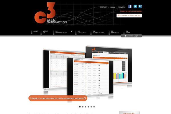 c3clientsatisfaction.com site used Divi-child-c3