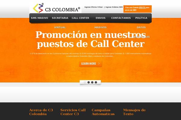c3colombia.com site used Theme1251