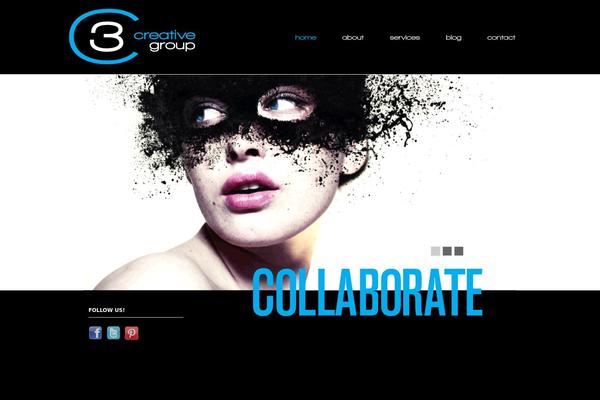 c3creativegroup.com site used Clearly Modern