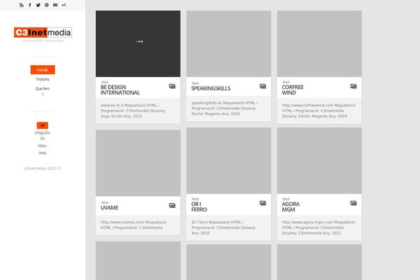 Elegance theme site design template sample