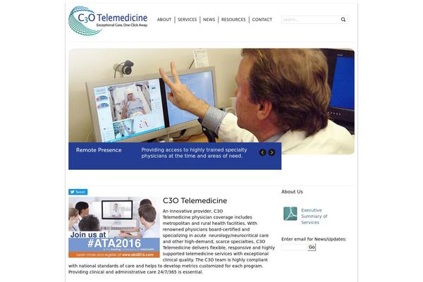 c3otelemedicine.com site used Executive-wp