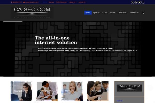 ca-seo.com site used The7