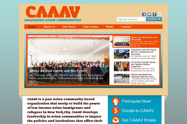 caaav.org site used Caaav
