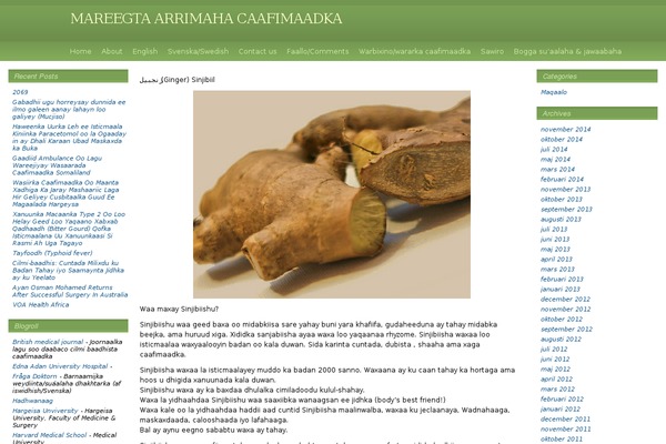 caafimaadka.com site used Emerald Stretch