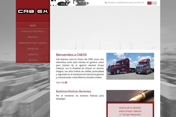 cab-ex.com site used Cabex