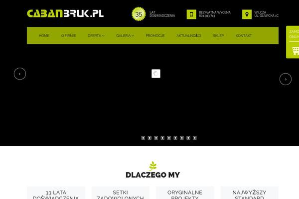 cabanbruk.pl site used Alcazar