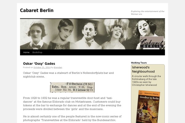 Twenty Ten theme site design template sample