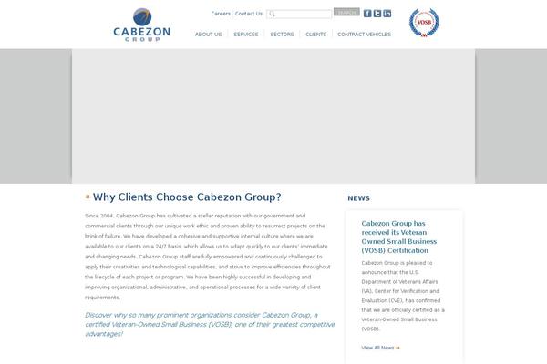 cabezon.com site used Cabezon