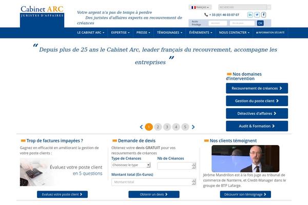cabinet-arc.fr site used Arc_by_dpso