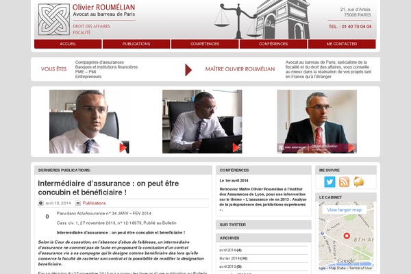 cabinet-roumelian.fr site used Massive News