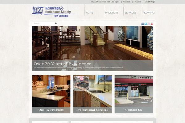 cabinetsmarble.com site used Theme1333