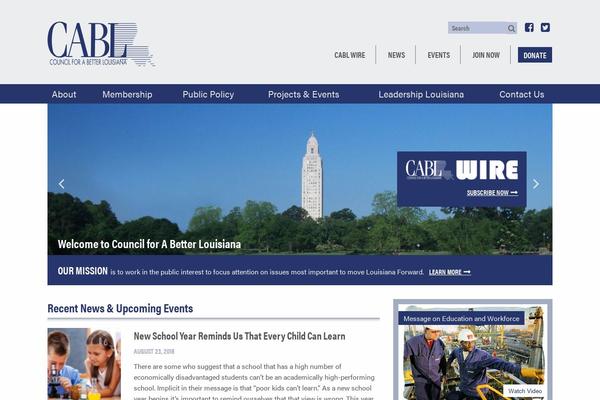 cabl.org site used Cabl