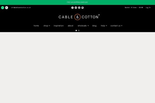 cableandcotton.co.uk site used Cableandcotton2014