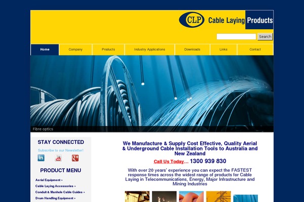 cablelaying.com.au site used Mindig-child