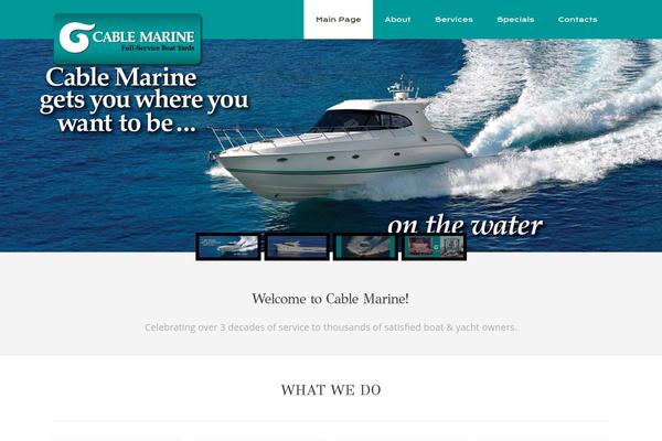 cablemarine.com site used Theme49645