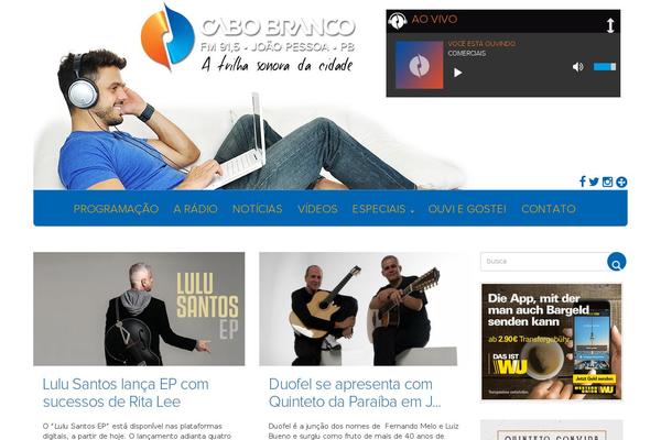 cabobranco.fm.br site used Novo_cabobrancofm