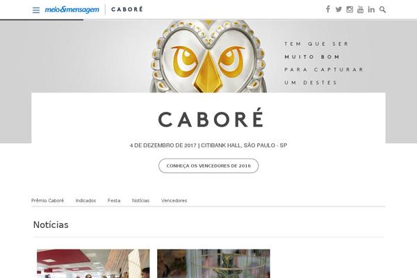 cabore.com.br site used Theme_evento_cabore