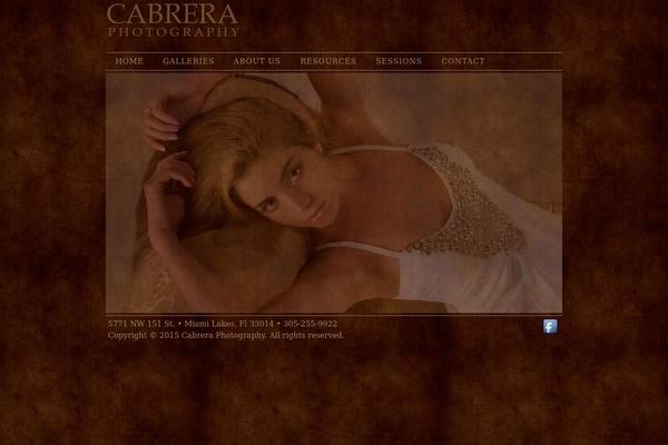 cabreraphotography.com site used Oregano