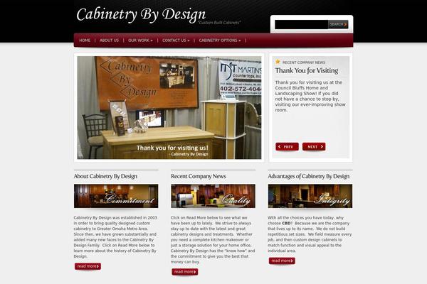 Webfolio theme site design template sample