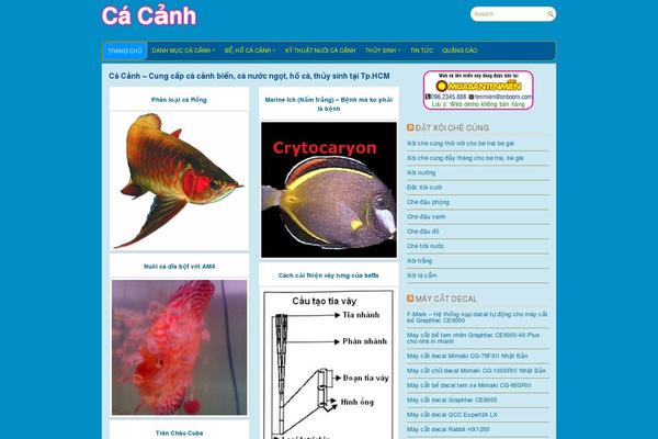 cacanh.vn site used Cacanh.vn